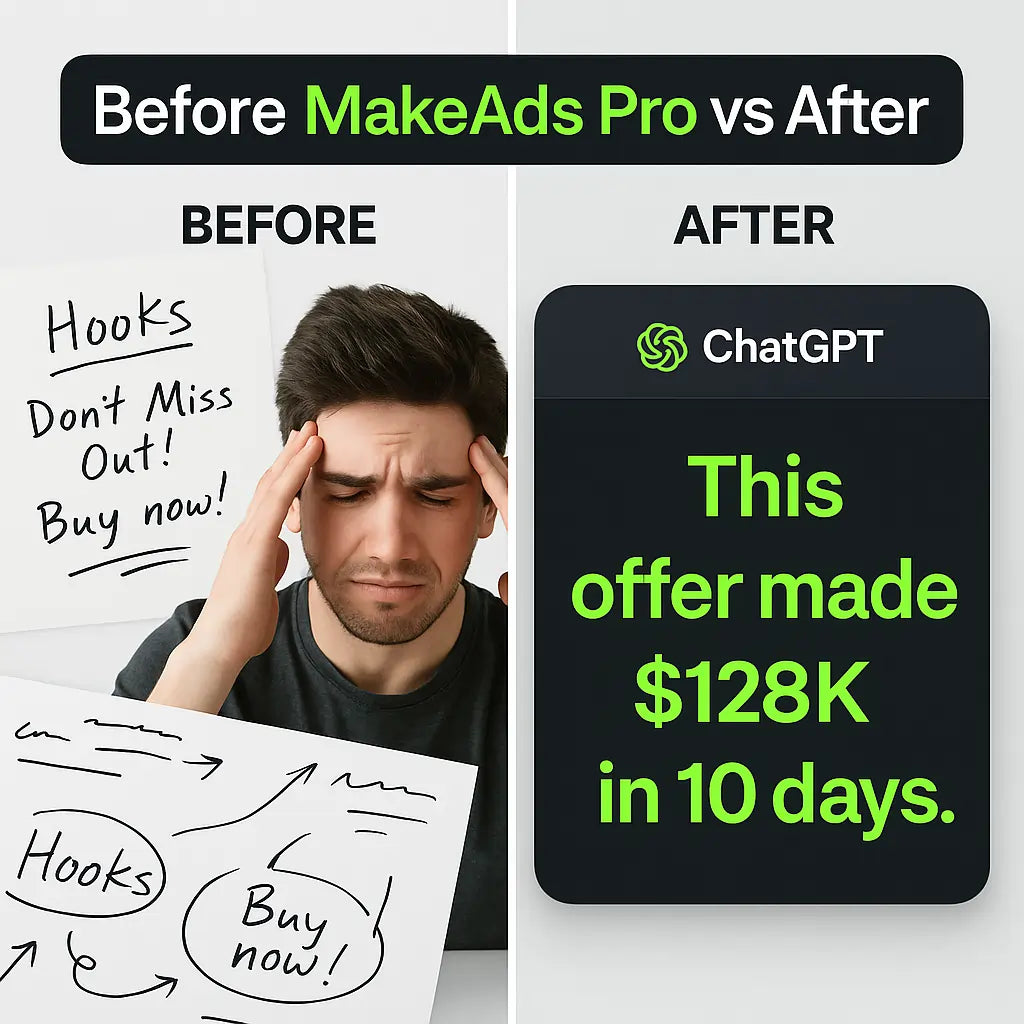 MakeAds Pro (Hormozi Trained)